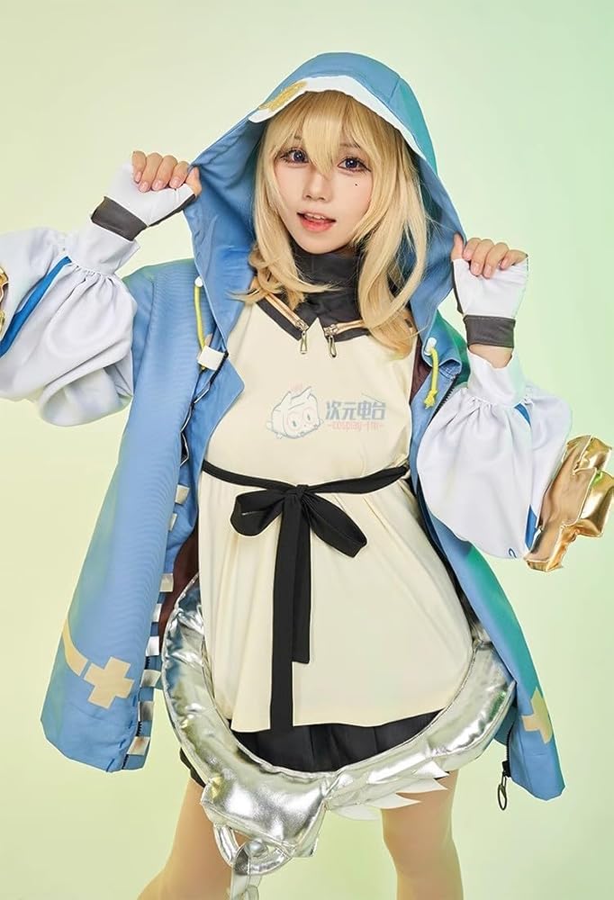 コスプレ衣装　GUILTY GEAR ブリジット Amazon.co.jp: [yofab] （ウィッグ 道具 靴別売り ）ギルティ