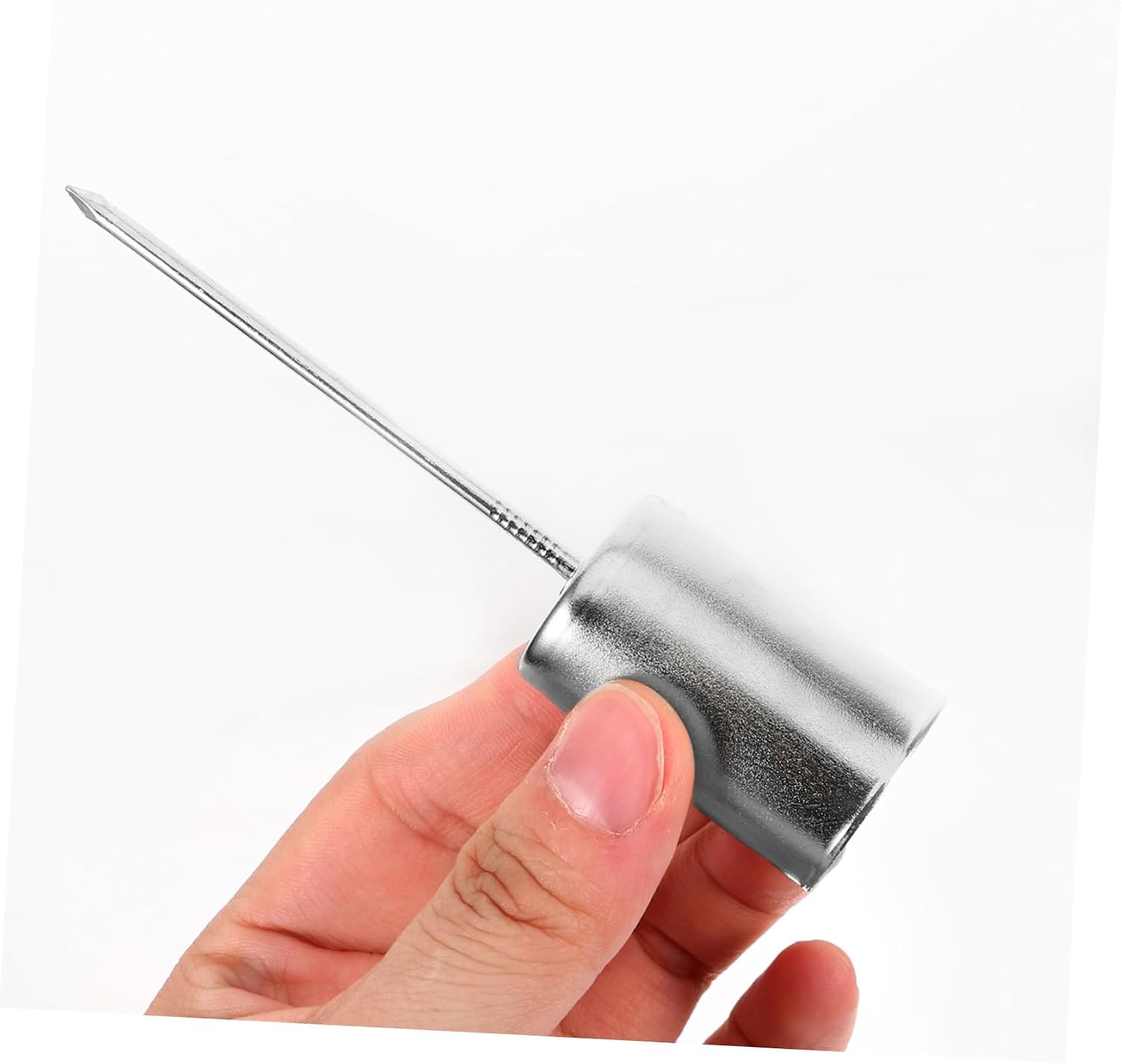 5pcs Christmas Candle Holder Cup Spike Versatile Festive Decor for Dining Table and Tree Multi-Functional Candle Container for Holiday Atmosphere Silver Color
