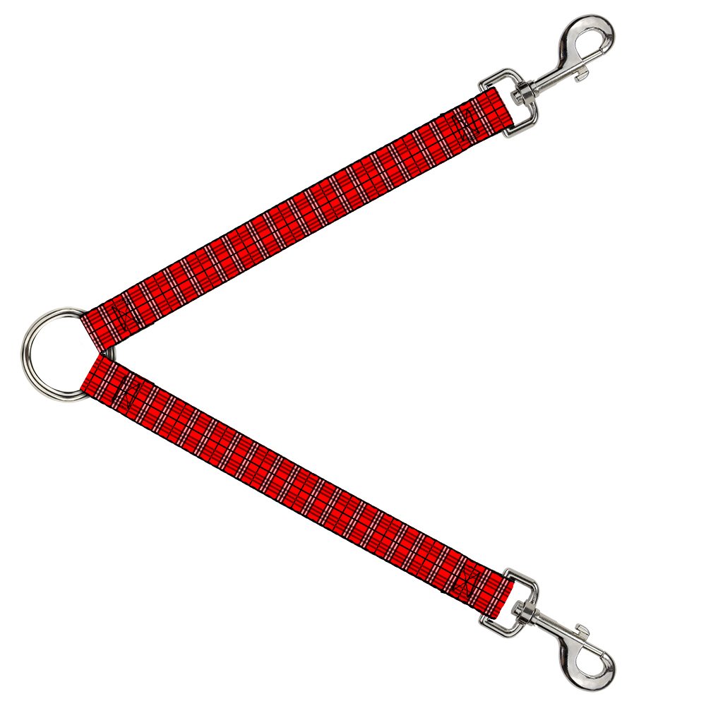 Bañador para correa de perro rojo Buckle-Down para amortiguar tirones