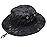 Sun Hats for Men Women Bucket Hat UPF 50+ Boonie Hat Foldable UV Protection Hiking Beach Fishing Summer Safari(1pack-Black Mang Pattern)