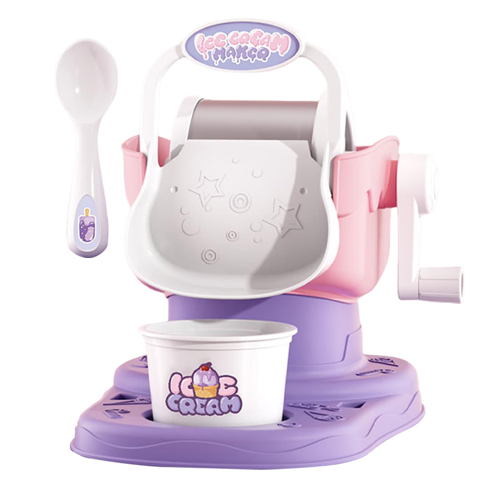Eismaschine für Kinder - Kid's Fruit Creation Kit, stellt manuell gefrorenen oder in wenigen Minuten, lang anhaltende Kühlung, leicht zu reinigen