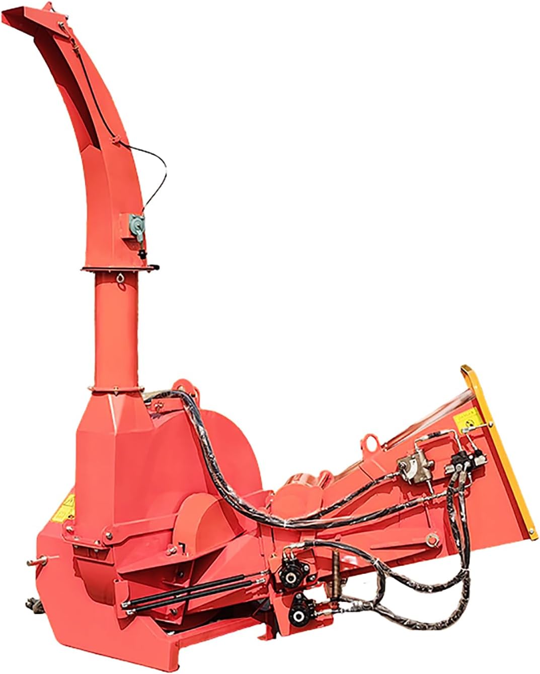 Flexible Tractor-Mounted Wood Chipper Shredder – Power Take-Off Farm Orchard Branch & Leaf Shredder, Wood Chipping Tool for Tight Space On-Site Processing