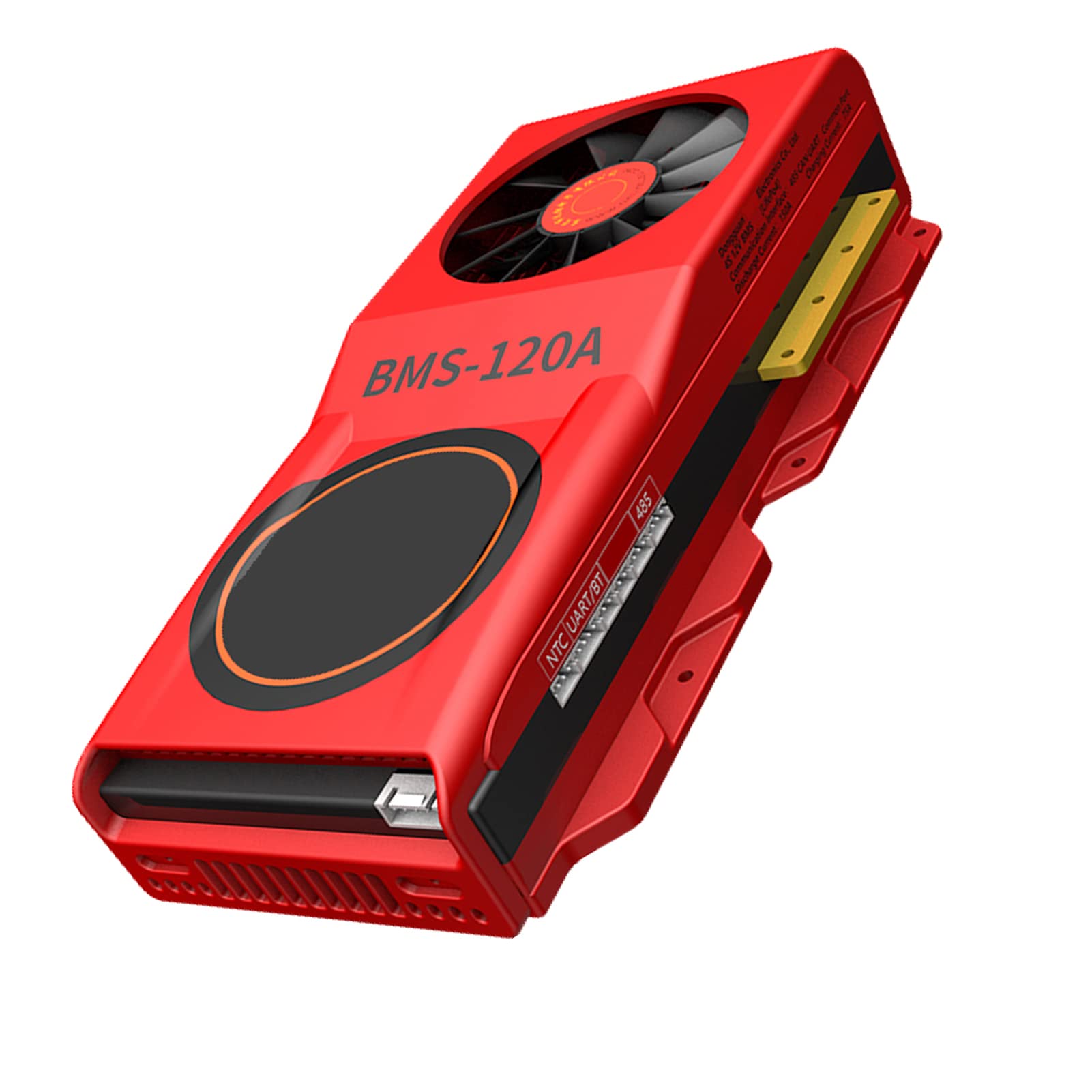 Smart BMS with Bluetooth/Cooling Fan 4S 12V 100A-250A LiFePO4 PCB Battery Protection Board with Balance Wires for Lifepo4 3.2V Cells Battery Pack,120A+FAN+BT,LiFePO4 4S 12V