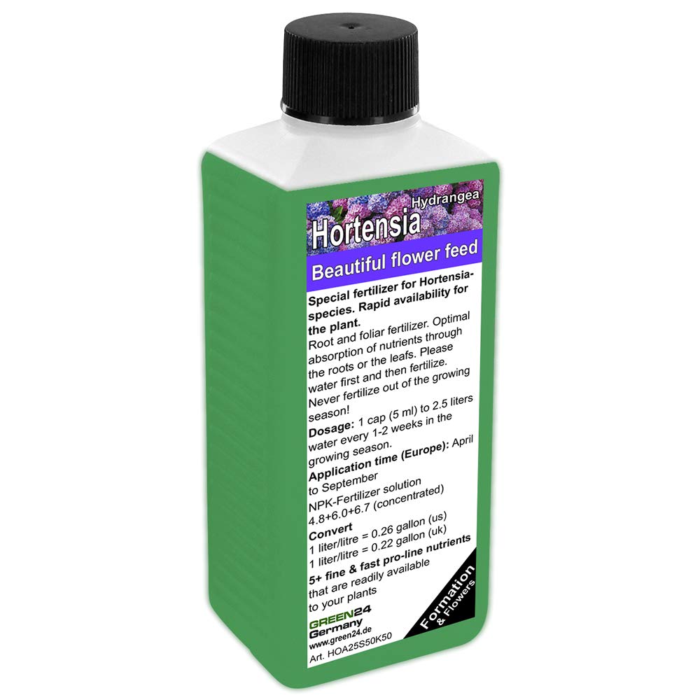 Hydrangea Hortensia Liquid Fertilizer HighTech NPK, Root, Soil, Foliar, Fertiliser - Prof. Plant Food