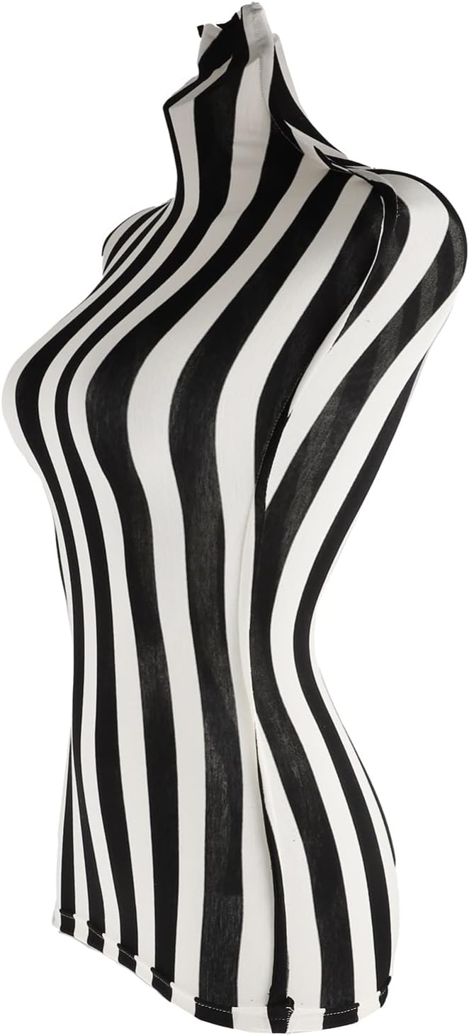1pc Included Dress Mannequins Included Store Stripe Dress