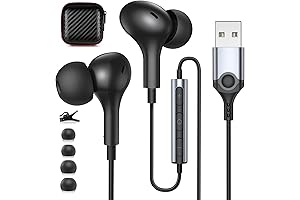 USB Headphones with Microphone for PC