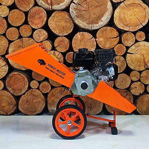 Forest Master Garten FM6DD-MUL 6HP Benzinhäcksler Gartenhäcksler Gartenhacker Holzhacker Holzhäcksler Trommelhäcksler… – Bild 6