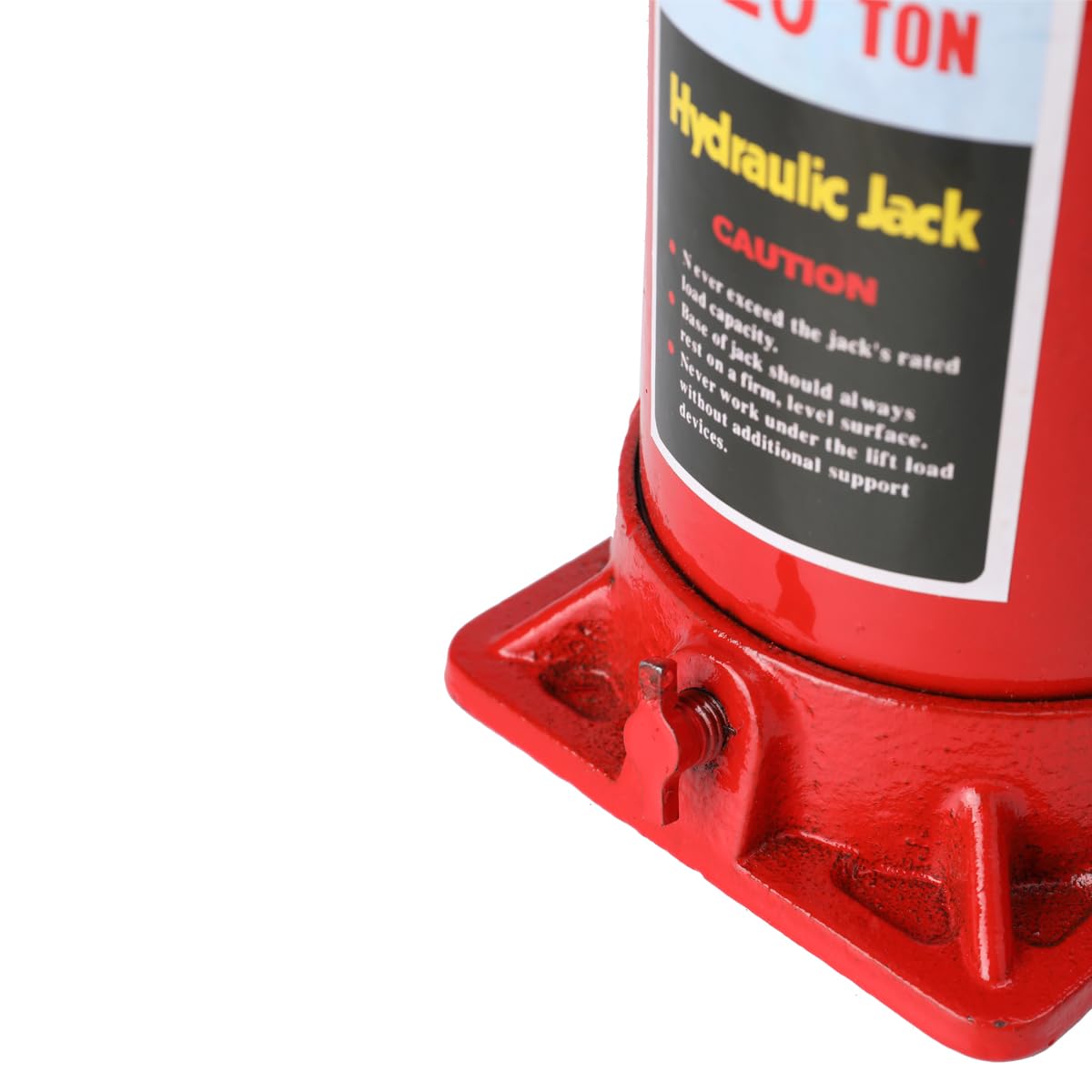 Cric Idraulico a Bottiglia 20T, Martinetto Idraulico per Auto, Altezza Regolabile 22-41 cm, Facile da Usare, Compatibile con Auto, SUV, Camion e Trattori, Design Compatto e Portatile