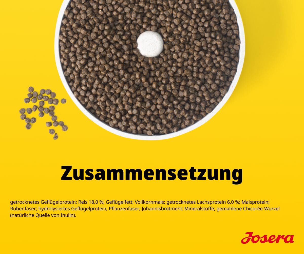 JOSERA Family Lachs & Reis (1 x 12,5 kg) | Mother & Puppy | Premium Trockenfutter für trächtige/säugende Hündinnen & Welpen | Optimale Versorgung mit Enegie & L-Carnitin | glutenfrei | 1er Pack