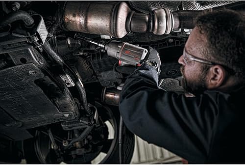 Miniatura 163 de Ingersoll Rand 2235TIMAX-O Llave de impacto neumática de 1/2 pulgada, torque de 1350 ft-lb, caja de martillo de titanio, retenedor de anillo