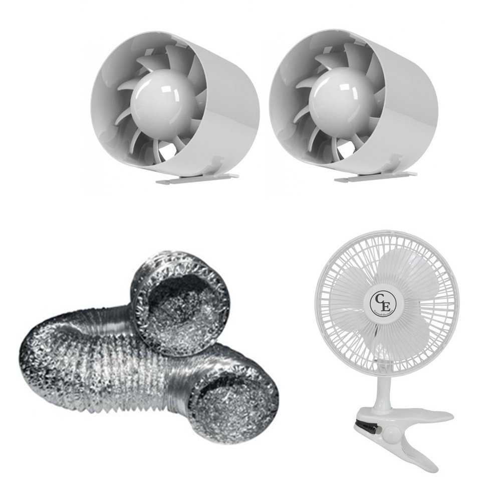 Kit de Cultivo Interior 600W SHP Cooltube Protube - Armario 120x120x200 - Balastro Agrolite 2