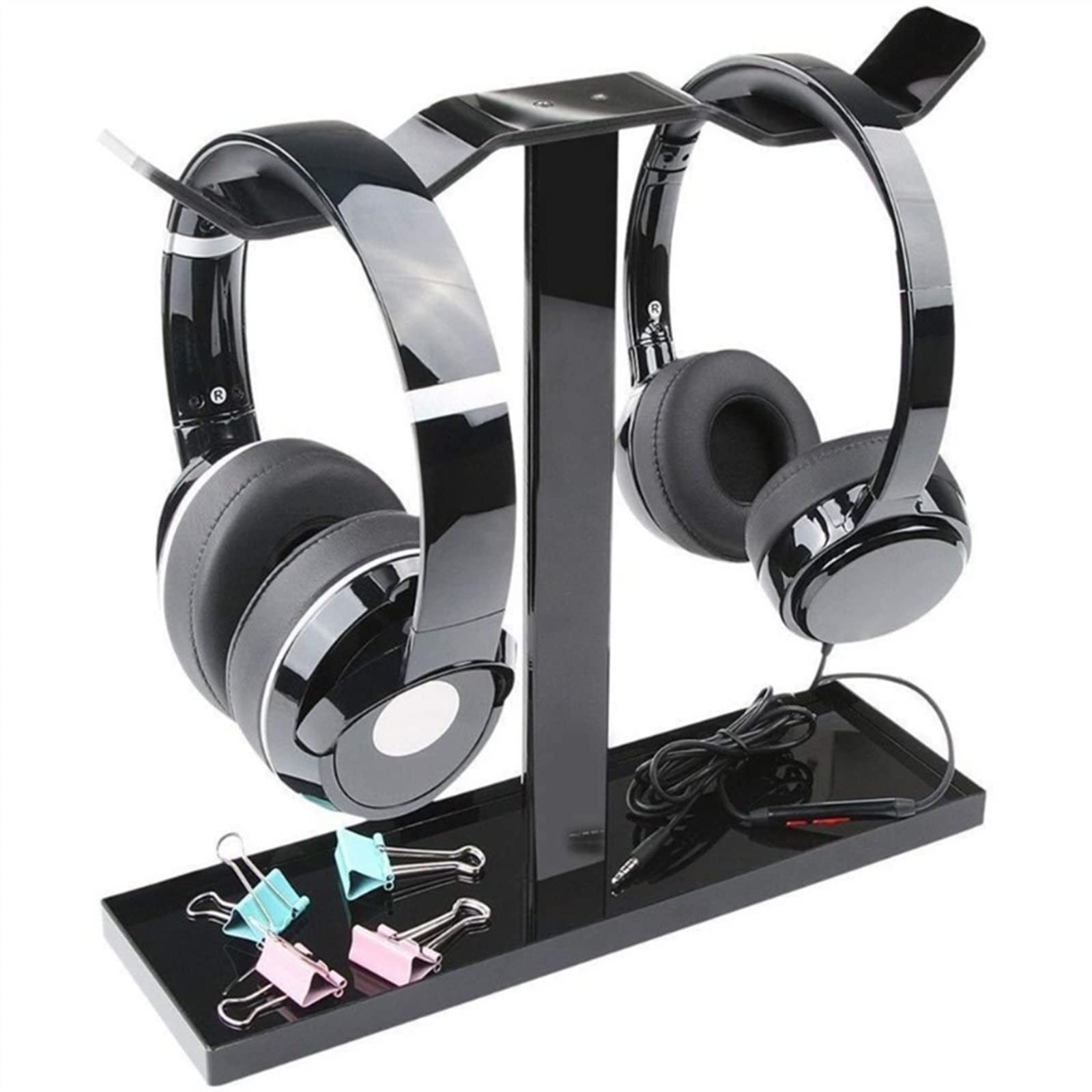Supporto per cuffie Supporto for cuffie universale for antigraffio for Cuffie da gioco Gancio for appeso a doppio lato pesante