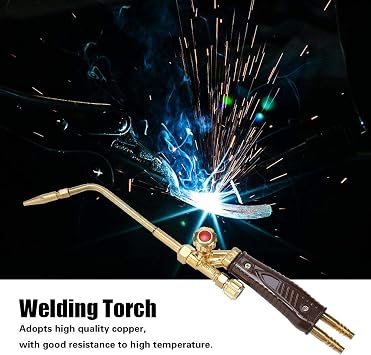 Thincol Welding Torch, H01-6/H01-20, Injection Type, Copper, Gold/Black, 39cm/57cm