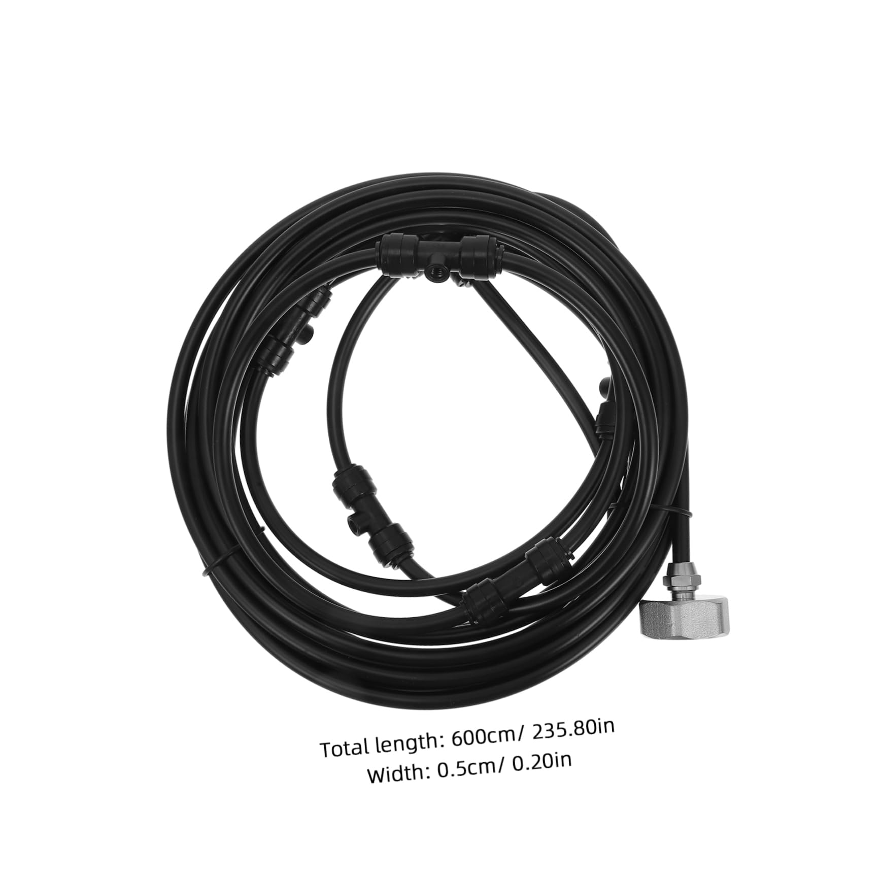 SEWOART Outdoor Cooling System 6m Misting Kit for Fan Outdoor Fan Misting Kit Water Misters for Patio Garden Pool