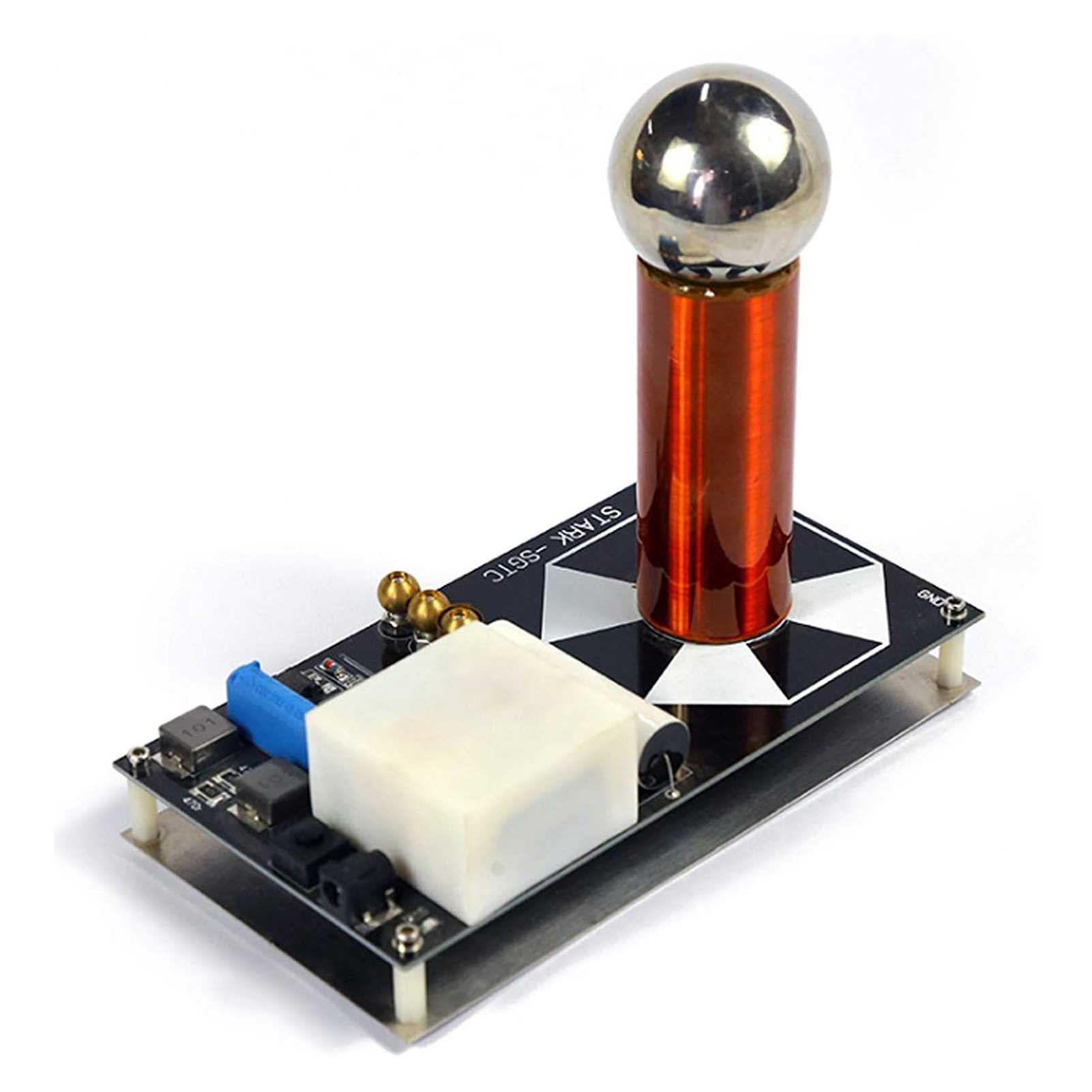 テスラコイル　ハンディタイプ　プラズマ放電　　プラズマ放電強弱　パルス変更 Amazon.co.jp: DIYテスラコイル音楽-歌う音楽プラズマスピーカー-高