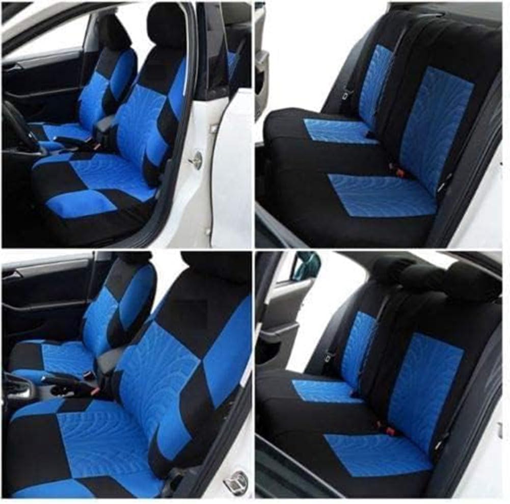 Coprisedile auto, Compatibile con Cadillac CT4, Protezione sedile,A-Blue