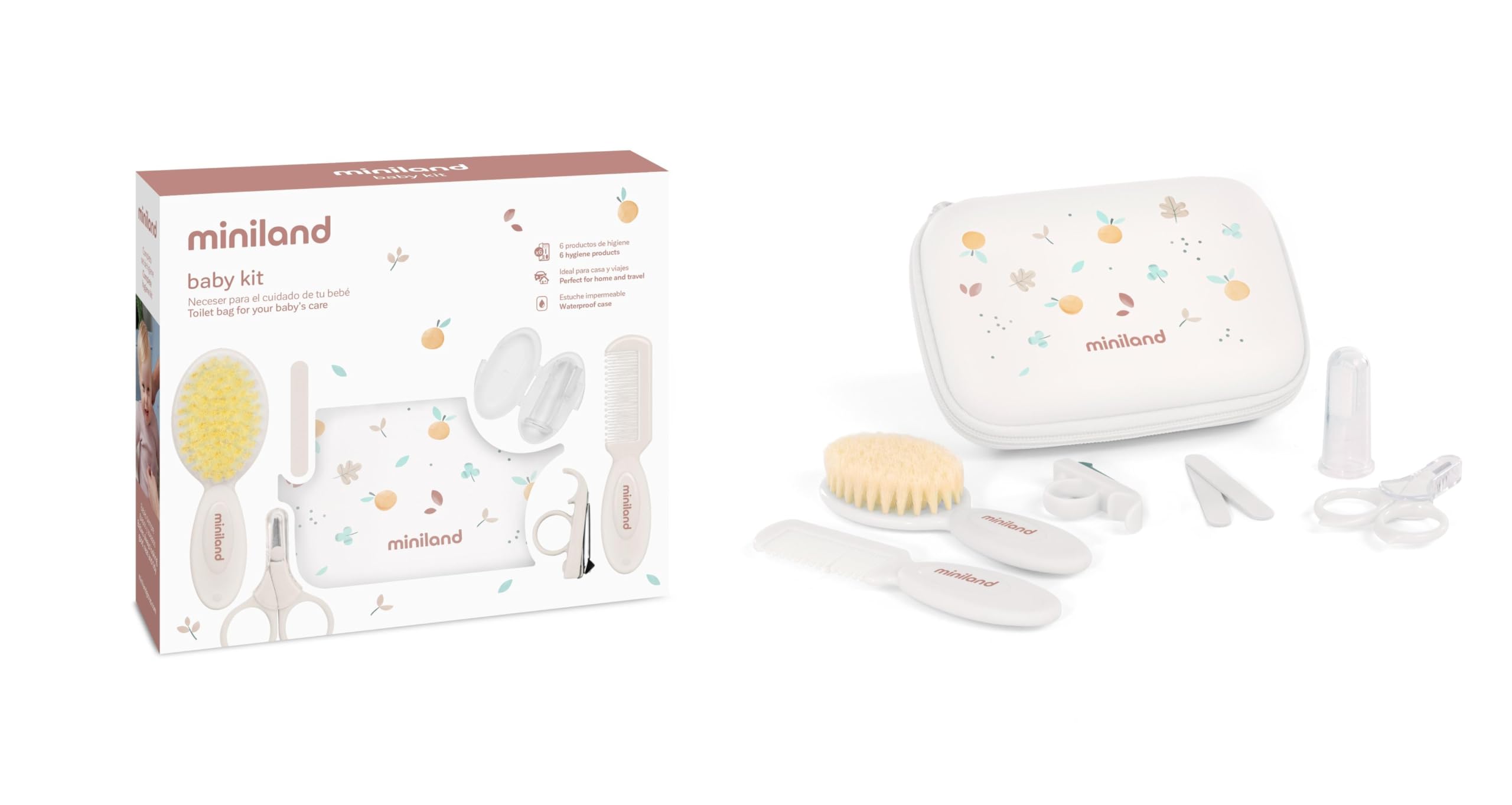 Miniland Babykit Valencia. Complete Home and Travel kit for Baby Care