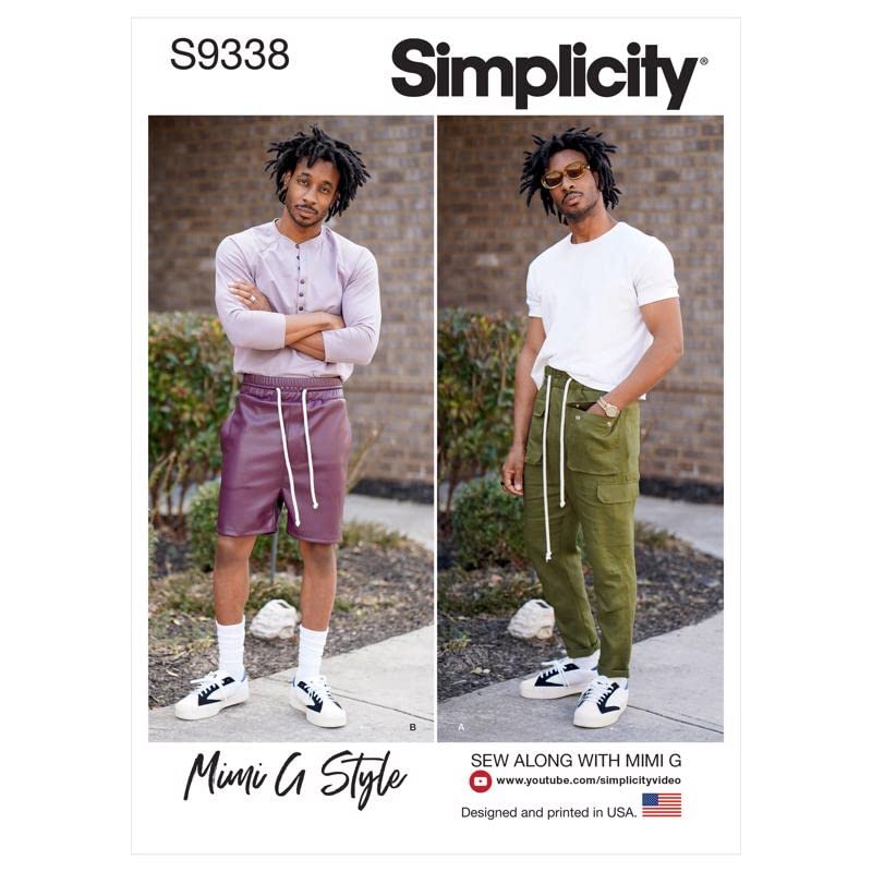 SimplicityMisses' V-Neck Top Sewing Pattern Kit, Code S9333, Sizes 6-8-10-12-14, Multicolor