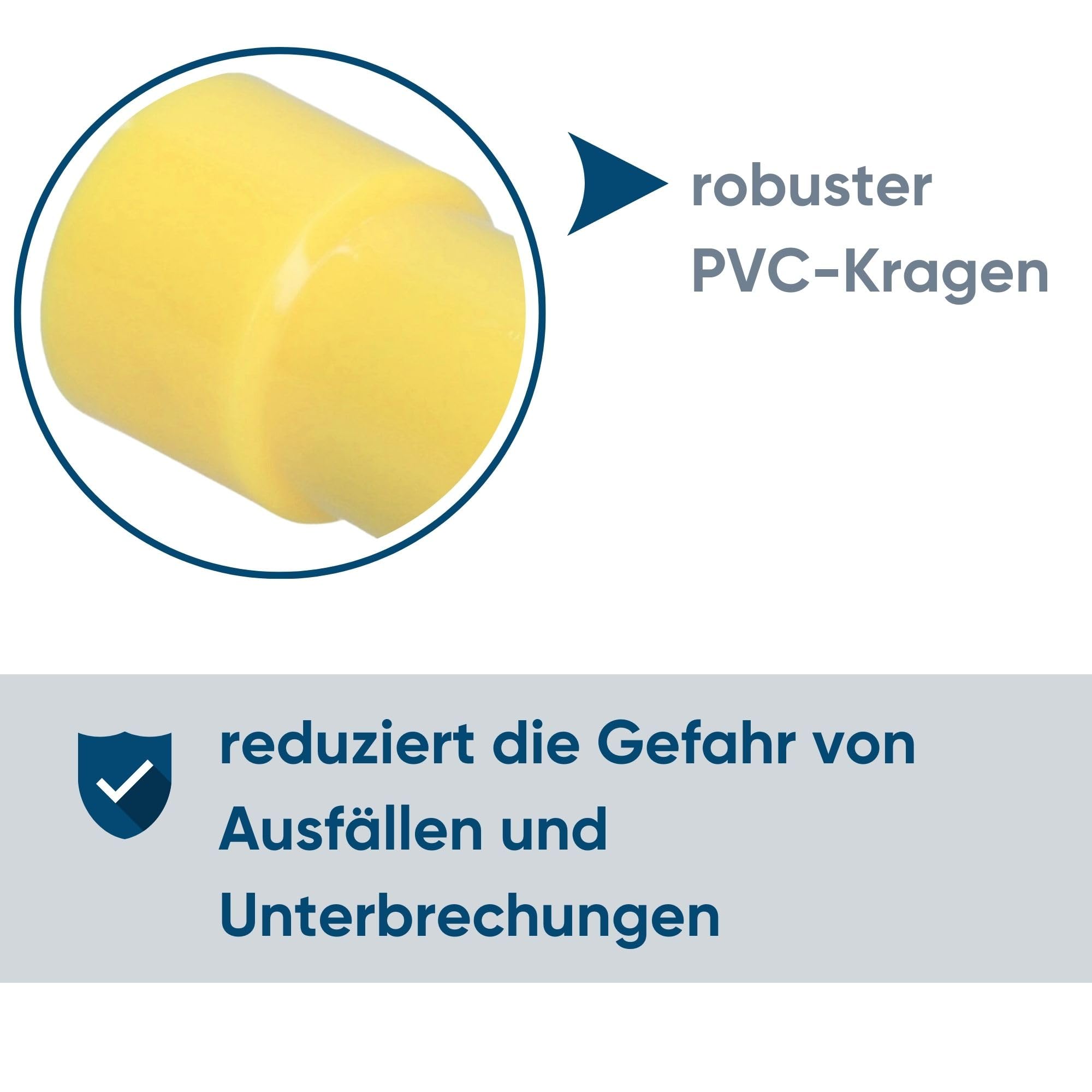 Geïsoleerde ringkabelschoen 1.5-2.5mm² blauw M6 6,4mm Geïsoleerde ringkabelschoen 1.5-2.5mm² blauw M6 6,4mm