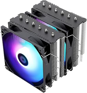 Thermalright PA120S CPU Cooler with 6 Heatpipes, 120mm PWM Dual Fan, Intel 1700 AMD AM4 CPU Cooler (SE-ARGB-1700)