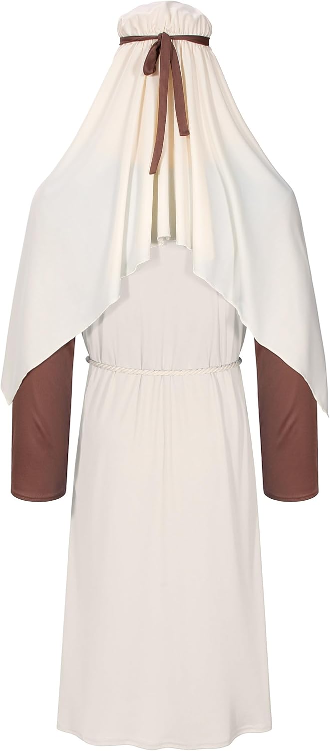 TOKYO REVENGERS Adult Nativity Costume Saint Joseph Costume Shepherd Costume Men Halloween Cosplay Costume Accessories Set - Image 4