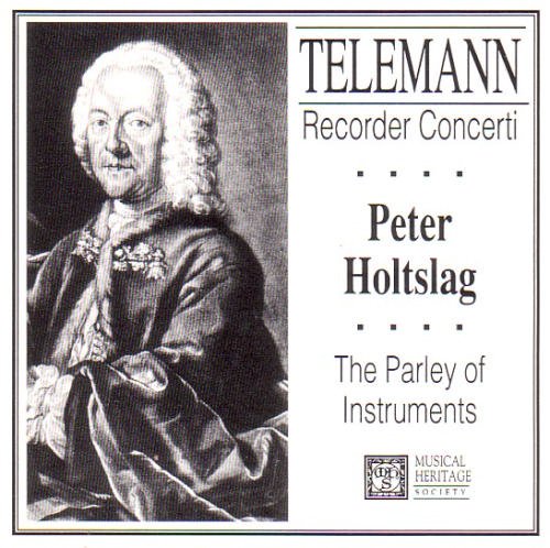 Telemann: Recorder Concerti: The Parley of Instruments [Audio CD]