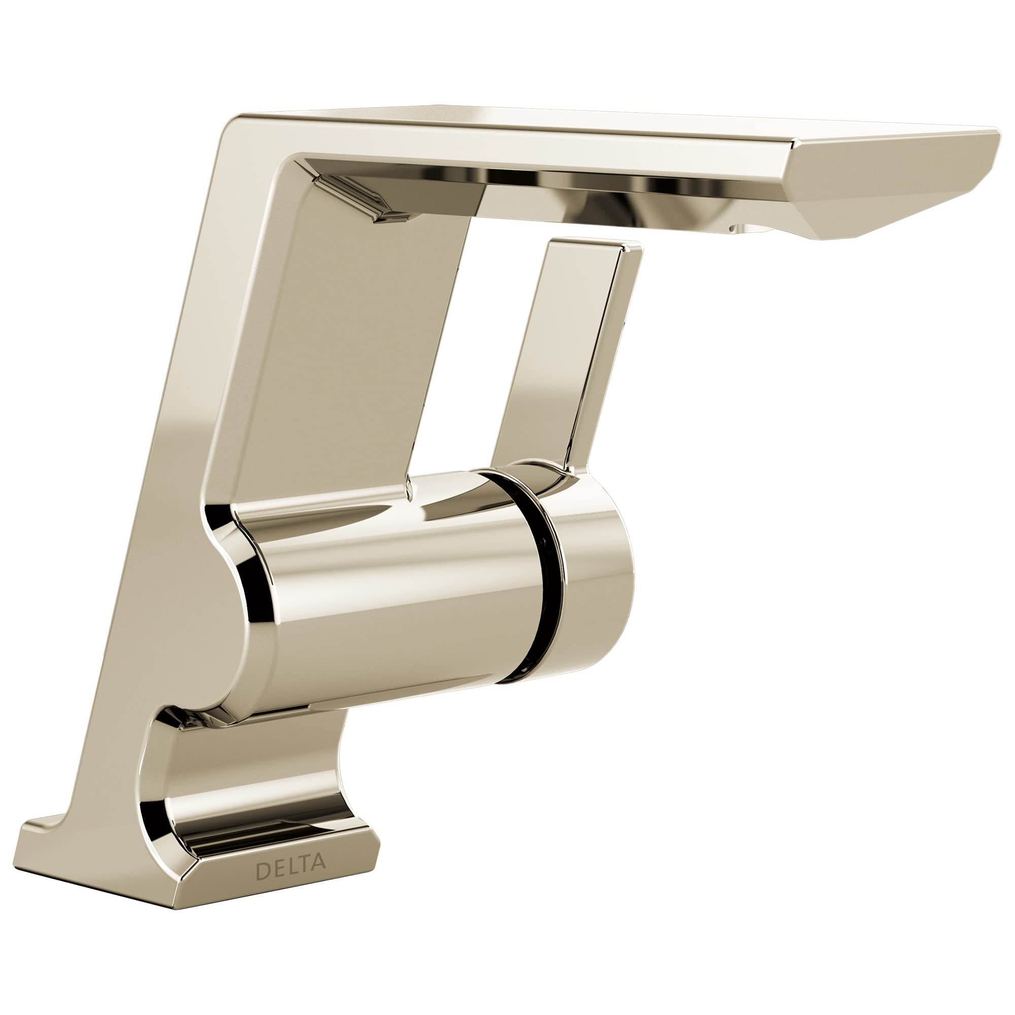 Delta Faucet 599-PN-PR-MPU-DST Pivotal Bar Faucet Lumicoat Polished Nickel