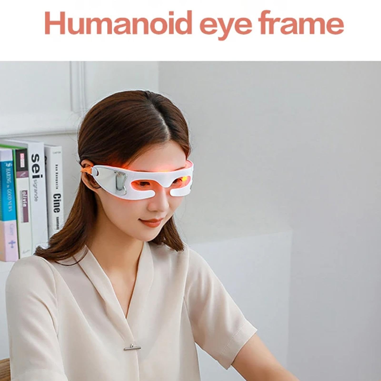 Máquina de masaje ocular, masajeador de ojos de luz , gafas de protección | ocular, dispositivo de masaje ocular portát, masajeador de ojos envolvente, gafas de luz , dispositivo portátil