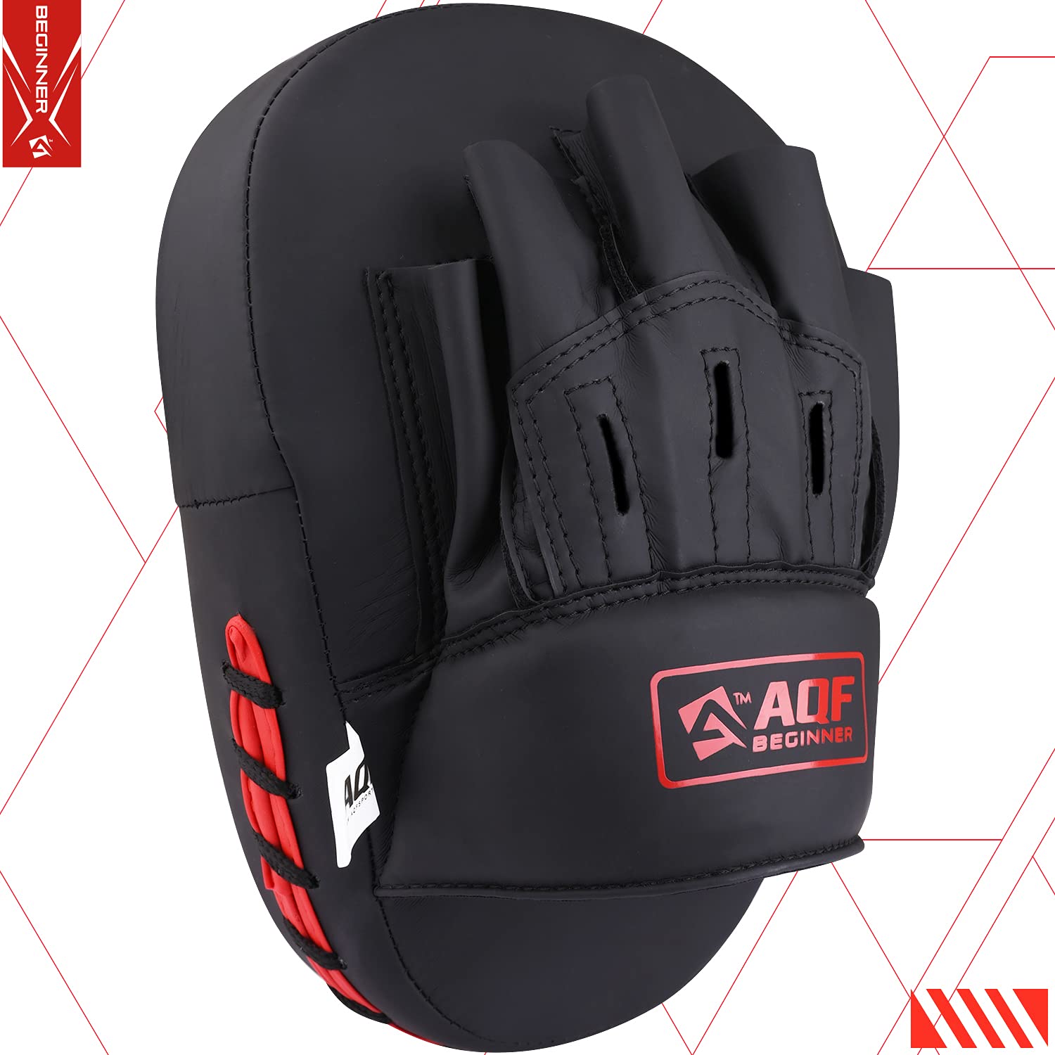 AQF Manoplas Boxeo, Almohadillas de Boxeo, Paos Boxing Mitones, Muay Thai Rex Cuero Curvo Guantes Boxeo, Almohadillas De Enfoque, Focus Pads para MMA & Karate Patas De Oso