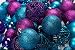 R N' D Toys 100 Purple and Blue Christmas Ornament Balls Shatterproof + 100 Metal Ornament Hooks, Hanging Ornaments for Indoor/Outdoor Christmas Tree, Holiday Party, Home Decor