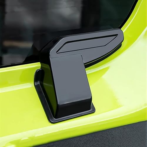 2 fundas protectoras de cables de calefacción para parabrisas trasero ABS para Suzuki Jimny 2019 2020 2021 2022 JB64 JB74W negro cubierta protectora