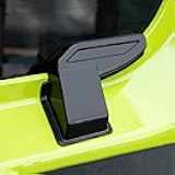 2-PACK ABS Rear Windshield Heating Wire Protection Cover Compatible with Suzuki Jimny 2019 2020 2021 2022 2023 2024 2025 JB64 JB74W Black Protector Cover Trim (Black)