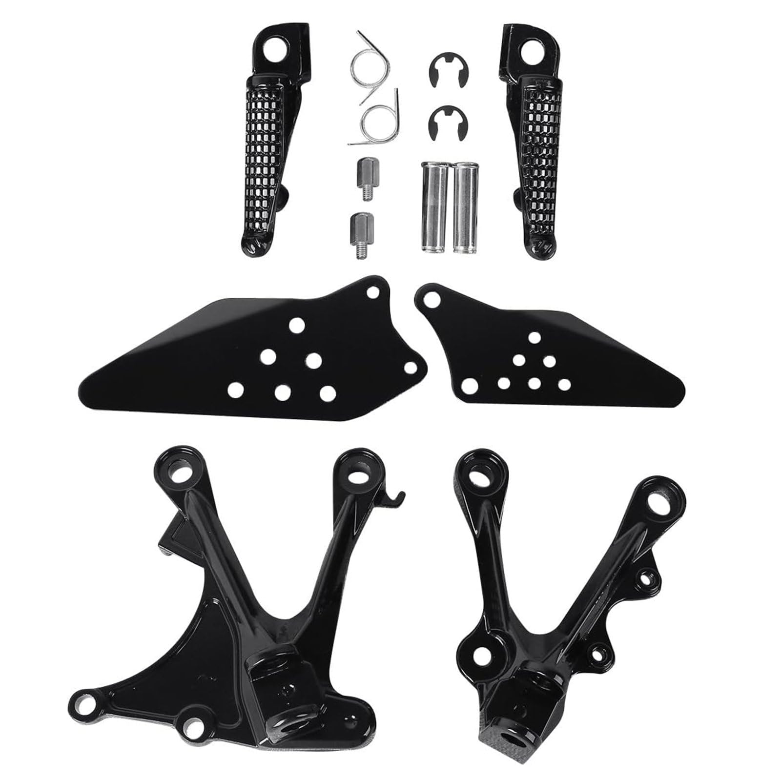 Juego de estriberas delanteras para Kawasaki Ninja ZX6R 2005-2008, ZX636 2005-2006