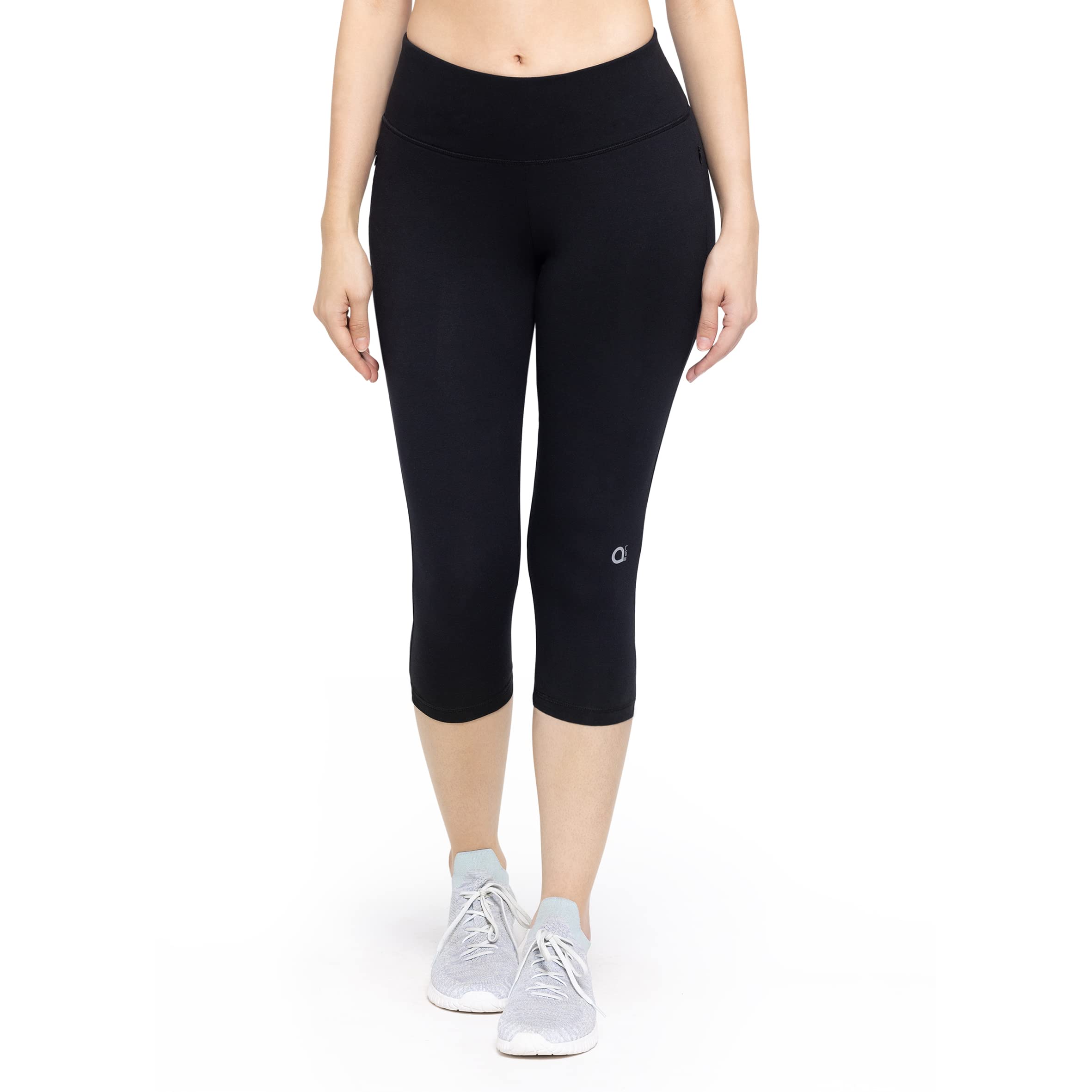 amante Solid Mid Rise Capri-picture-10