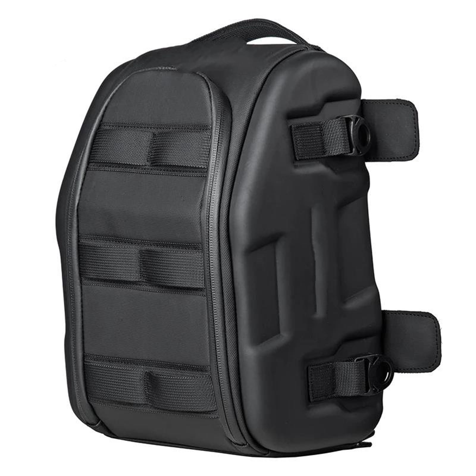 Bolsa Lateral para Casco De Moto Bolsa Trasera para Asiento De Motocicleta, Resistente Al Agua, De Gran Capacidad, Rígida, para Equipaje, Color Negro, para Depósito De Combustible