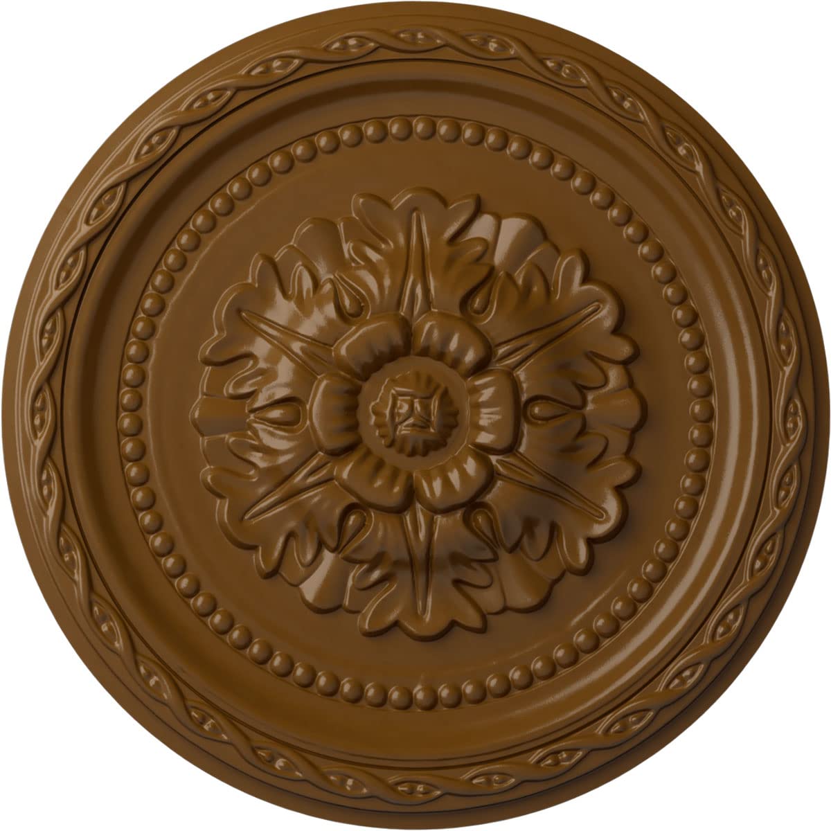 Ekena Millwork CM11PAUWF 11 1/2"OD X 1"P Palmetto Ceiling Medallion, Ultra Pure White — Amazon image 29