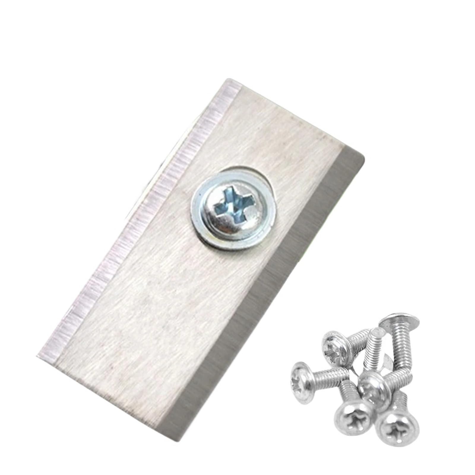 Juego De 90-18 Cuchillas for Cortacésped | Compatible con cortacésped Worx Landroid, cortador de repuesto, herramientas de cortacésped robótico de jardín(90Sets Silver)