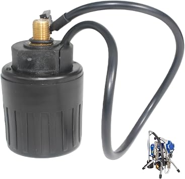 249005 Pressure Regulating Valve Fit for Graco 190 210 390 390PC ProX7 Airless Paint Sprayer, Replacement Pressure Control Part for Graco 390 Parts