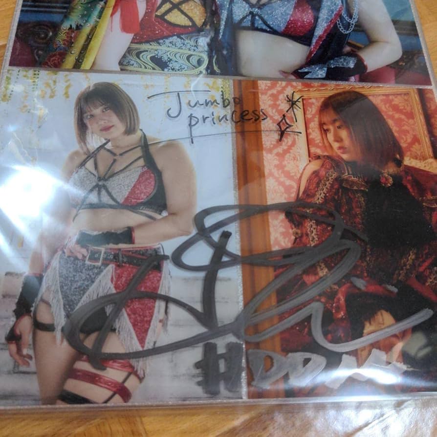 福袋 スターダム スタジョ限定 アクリルパネル サイン・コメント入り