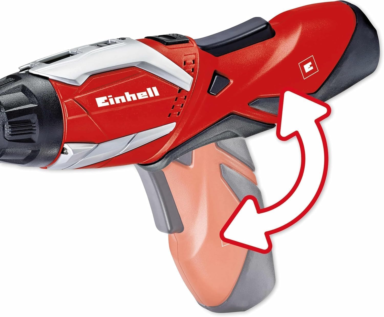 Einhell Juego de destornilladores a batería TE-SD 3,6 Li (Ion de litio, 3,6 V, 1,5 Ah, 3,5 Nm, 2 luces LED, cargador, juego de puntas de 32 piezas, caja de almacenamiento)