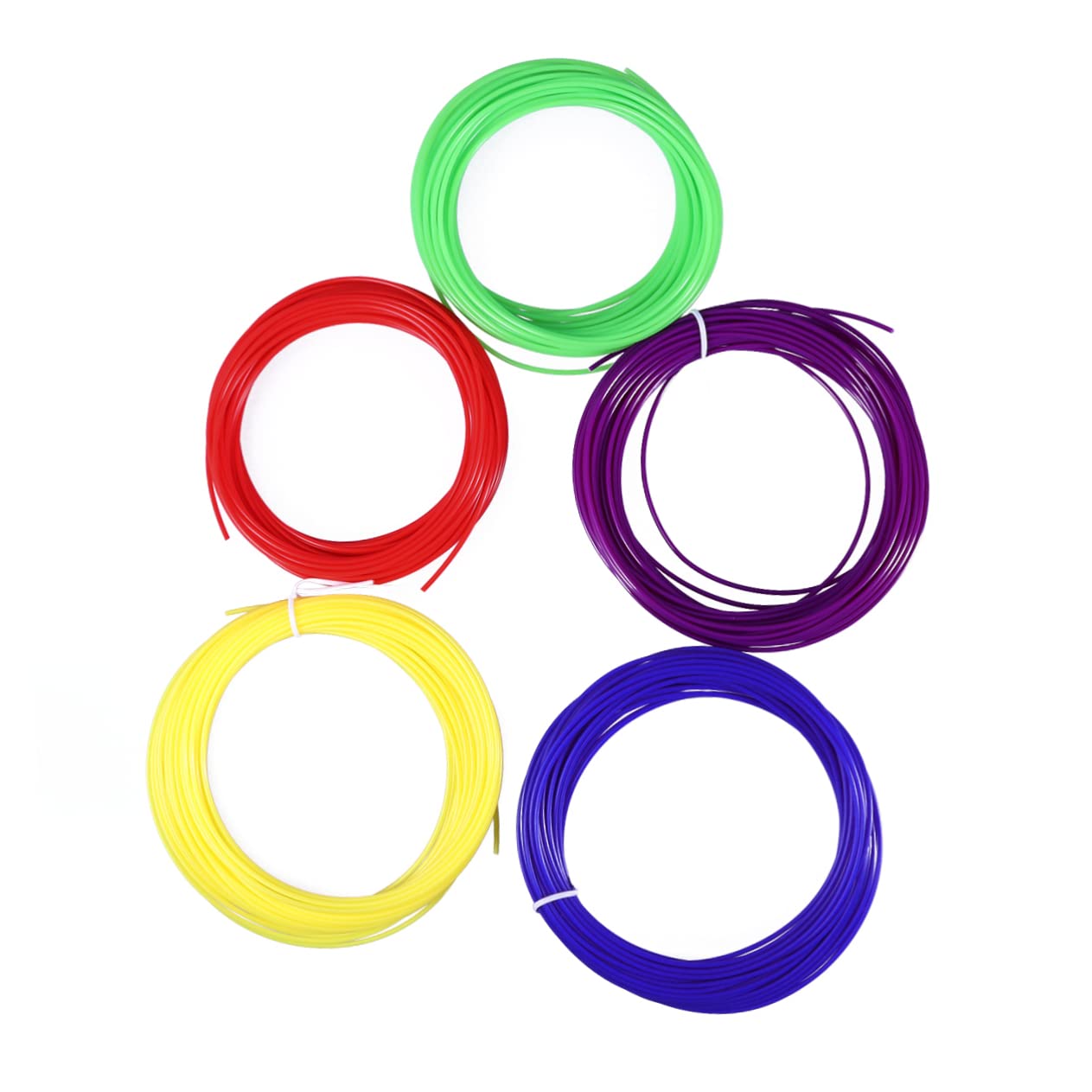 ULTECHNOVO 3D Filament 5Pcs 3D Printers for 3D Pen for 3D doodler Pen Refills Printer Filament 3D Printing Filament 3D pens for and Adults 3D Filament Printing Pen Consumables Filament Dryer