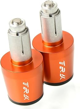 Motorcycle for Benelli Jinpeng 502 TRK502 TRK 502 TRK 502X 2019 2018 ZRIHE 7/8" 22mm Motorcycle Handlebar Grips Handle Bar Ends Hand Cap Color Orange