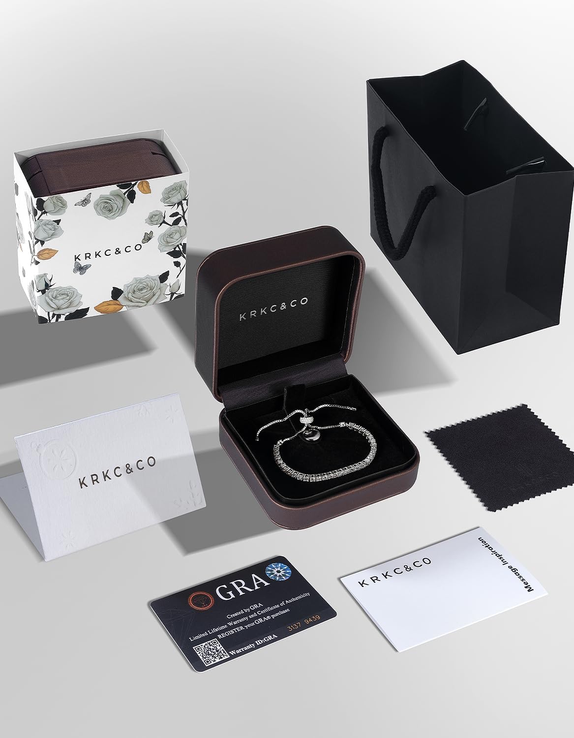 KRKC&CO Moissanite Bolo Tennis Bracelets for Women, 1.6-8.0 ct.tw, Adjustable Length S925 Sterling Silver, Christmas Gifts for Her, Luxury Box, 2/3/4mm D Color VVS1 White/14K/24K/Rose Gold Plated - Image 6