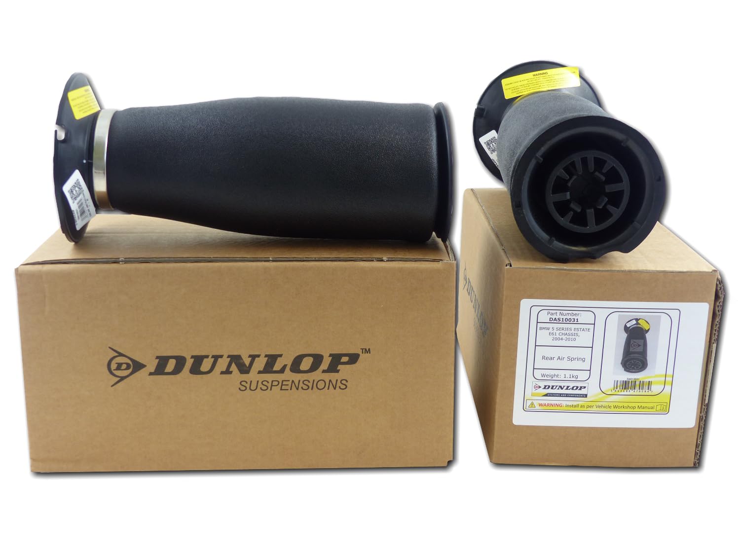 Dunlop Luftfedern für 5er Kombi E61 Hinterachse 2x