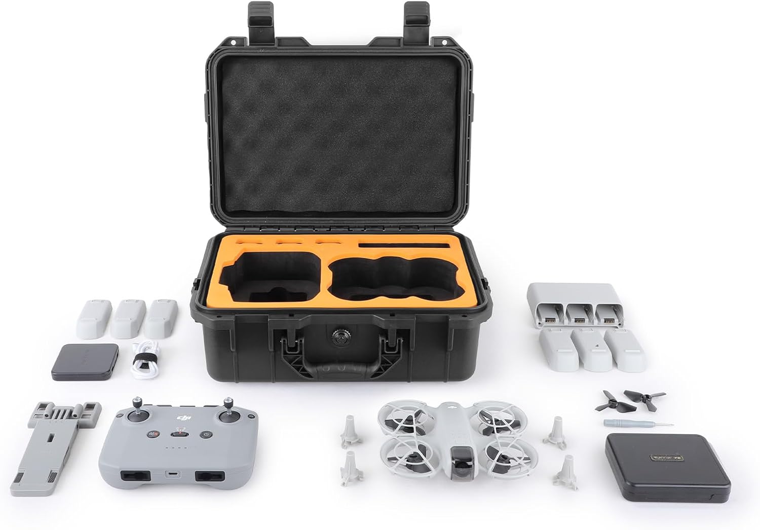 Waterproof Safety Case for DJI NEO, Storage Bag, Protection Outdoor Large-Capacity Carry-on Case Accessories