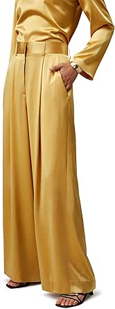 Royal Lilac Silky Trouser