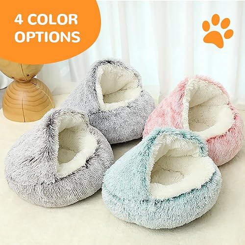 Miniatura 8 de Lapcatz - Cama nido mejorada 2026, camas para gatos de interior, cama portátil y esponjosa para mascotas, cama cubierta duradera para uso en