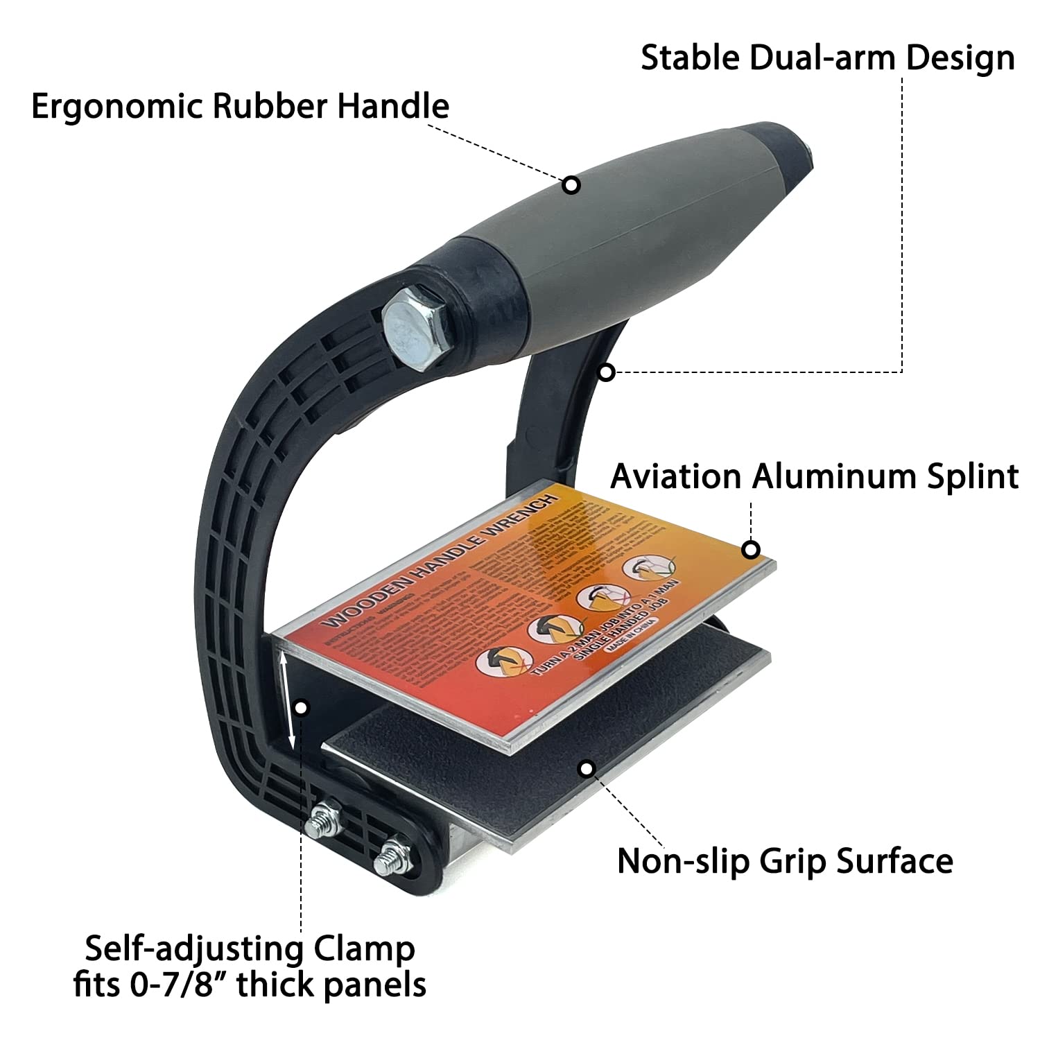 Sutekus Plywood Carrier - Heavy Duty Panel Gripper -3