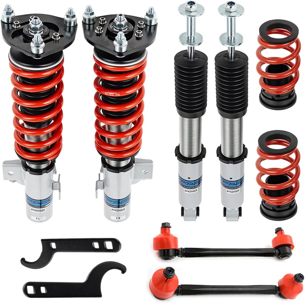 FAPO Coilover for Honda Civic 2012-2015 FG FB, for Honda civic SI 2012-2015 FG FB Mono-Tube Shock Lowering Suspension Strut Kit