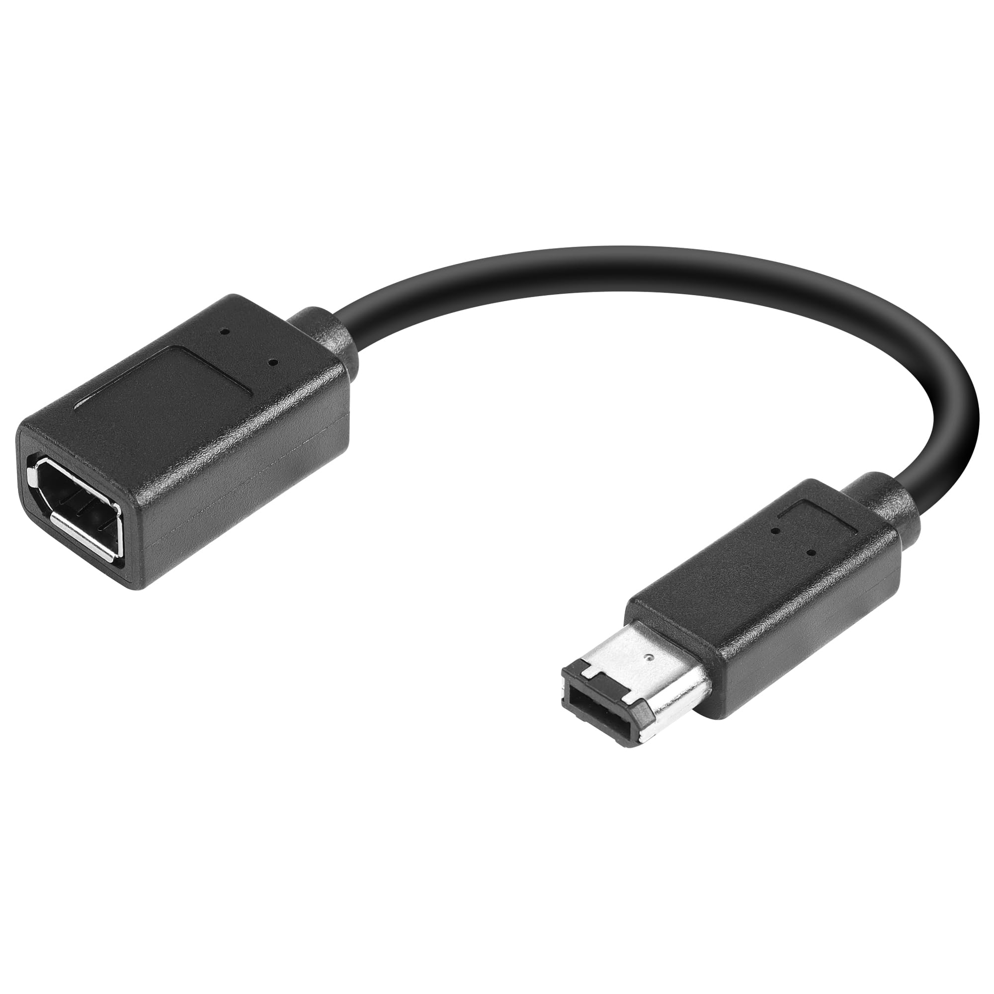 CERRXIAN 7,87 pollici IEEE 1394 6PIN maschio a femmina scheda di acquisizione dati estensione video, cavo Firewire 1394, cavo Firewire da 400 a 400 da 20 cm per fotocamera digitale, stampante, DV